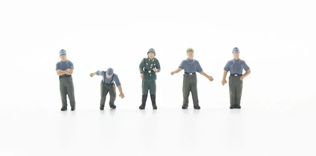 1/72 German Military Engineer Figure Set (5 Pieces) 3 1/72 German Military Engineer Figure Set (5 Pieces) - Image 3