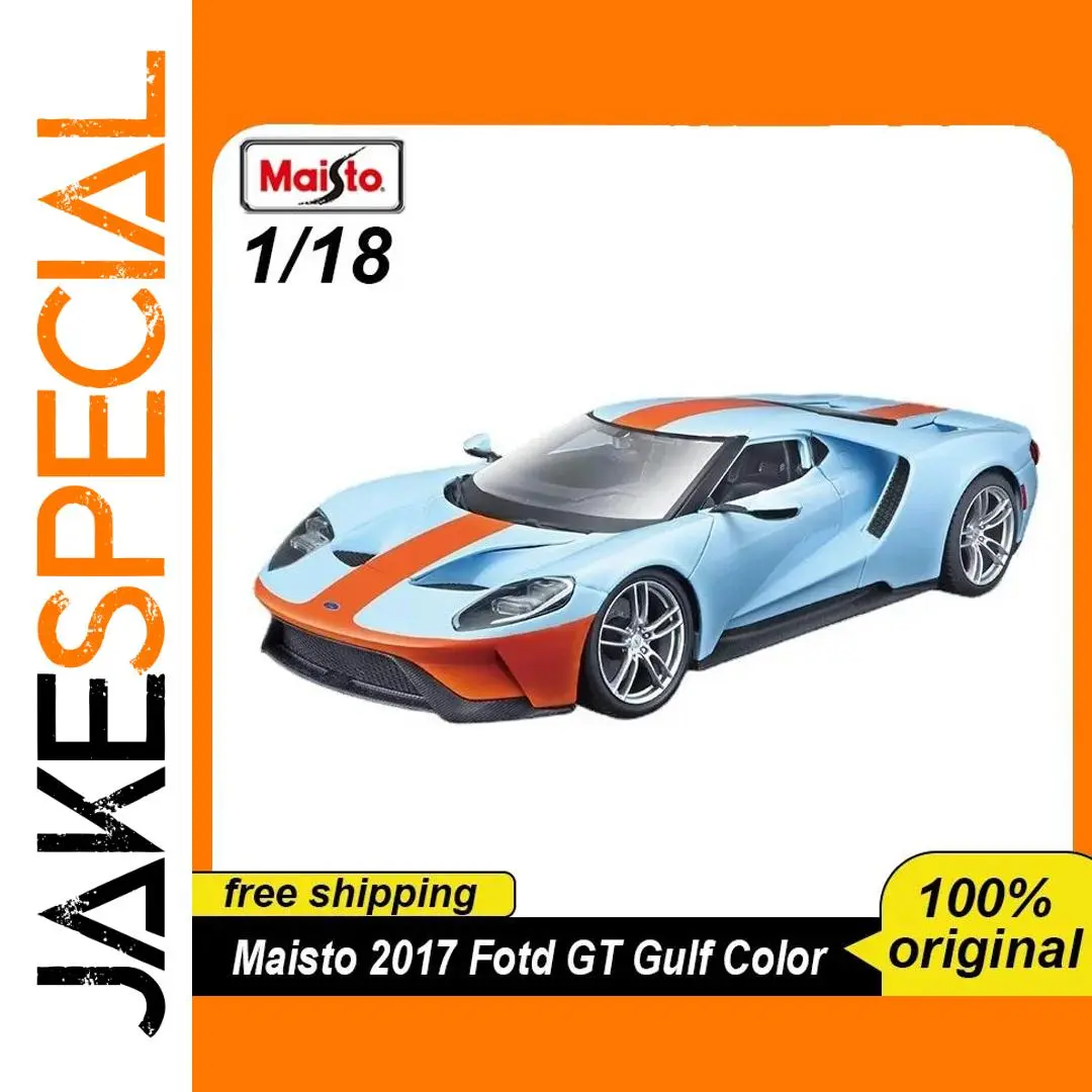 2017 Ford Gt Gulf Co Branded Diecast Model 1 2017 Ford Gt Gulf Co Branded Diecast Model