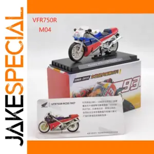 Honda VFR750R RC30 1987 Scale Model Motorcycle