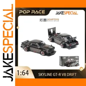 POP RACE 1:64 Skyline GT-R V8 Drift Miniature Car
