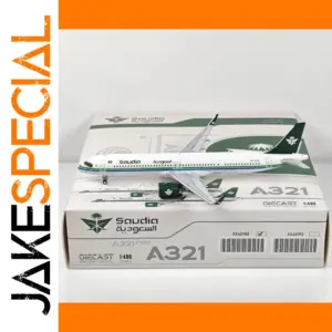 JC Wings A321neo Saudia Airline Model Aircraft