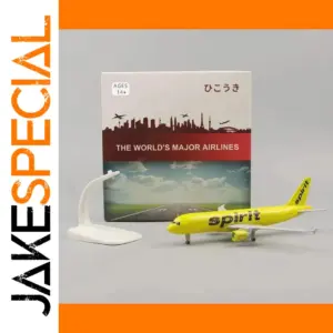 Metal A320 Spirit Airlines Model 1:400 Replica