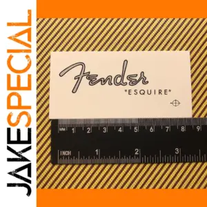 Fender Esquire Headstock Decal Set of 3