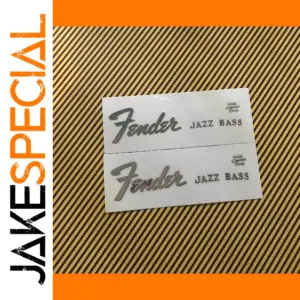 Fender Jazz Bass Headstock Decal Set of 2