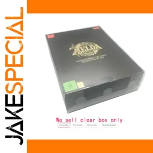 Transparent Nintendo Switch Tears of the Kingdom Collector's Box