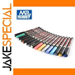 MR.HOBBY GM04-GM19 Metallic/Fluorescent Marker for Plastic Models