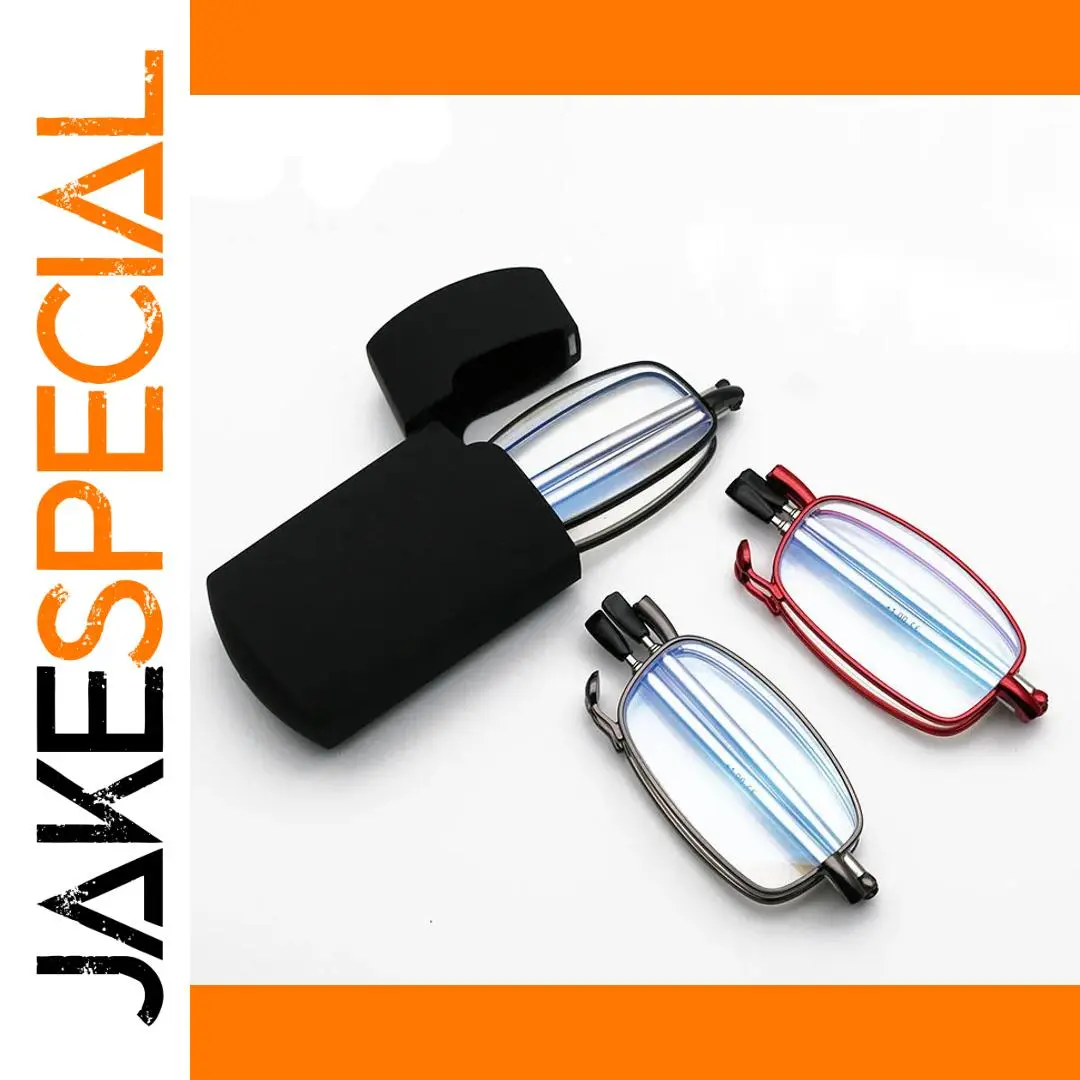 Ultra Thin Folding Reading Glasses for Men and Women 1 Ultra Thin Folding Reading Glasses for Men and Women
