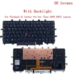 Lenovo Thinkpad X1 Carbon 4th Gen Keyboard 26 acb90862 no logo