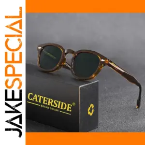 Retro Round Punk Sunglasses Model K39768 for Men