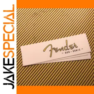 Fender Duo-Sonic Headstock Decal Set of 3