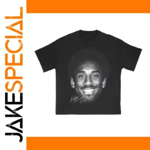 Kobe Bryant Graphic Black T-Shirt for Women