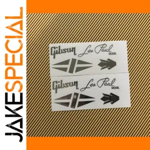 Gibson Les Paul Headstock Decal Set of 2