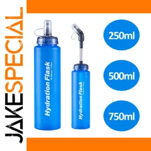 Foldable TPU Sport Water Bottles 250ml-750ml
