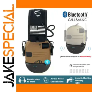 Bluetooth Hearing Protection Headset for Shooting Enthusiasts