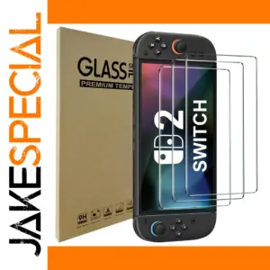 HD Clear Tempered Glass for Nintendo Switch 2