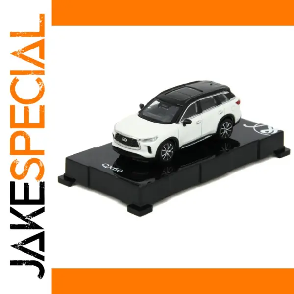 Infiniti QX60 White Diecast Miniature Model