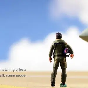 1/72 US Fighter Pilot Figurine Model 8 ae1b36d2 upscaled