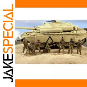 1/72 Scale British Infantry Soldiers Model Set