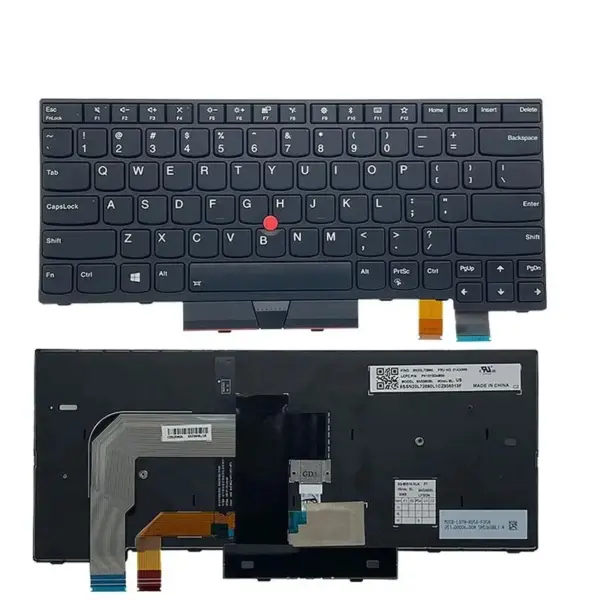 Backlit Keyboard for Lenovo Thinkpad T470 T480 - Image 3