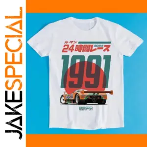 Japanese 787B Le Mans Retro Graphic Tee for Men Women