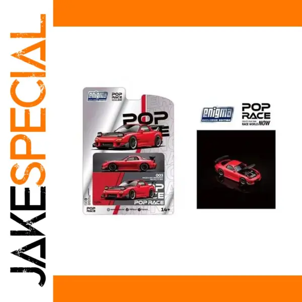 POP RACE 1:64 Enigma 003 Mazda Rx7 Model