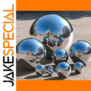 Stainless Steel Hollow Mirror Ball 25-200mm
