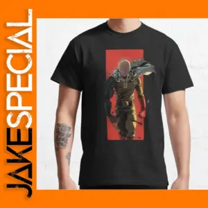 Cyborg Robot Anime Graphic Casual T-Shirt for Men