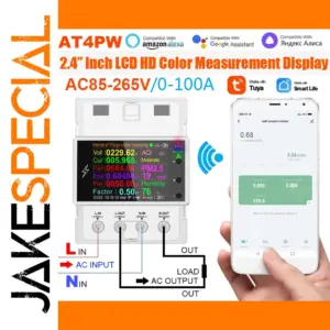 AT4PW SJAMING WiFi Power Energy Meter 100A