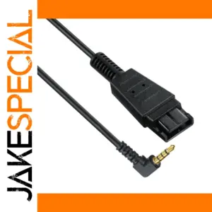 3.5mm Adapter Cable for Jabra Quick Disconnect