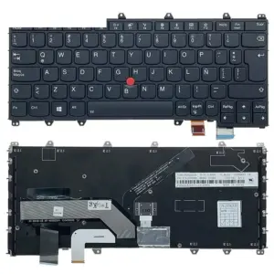 LAS Spanish Keyboard for Lenovo ThinkPad X380 Yoga 14 af6af6b5 no logo
