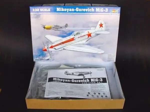 Mikoyan Gurevich MiG-3 1:32 Plastic Model Kit - Image 3