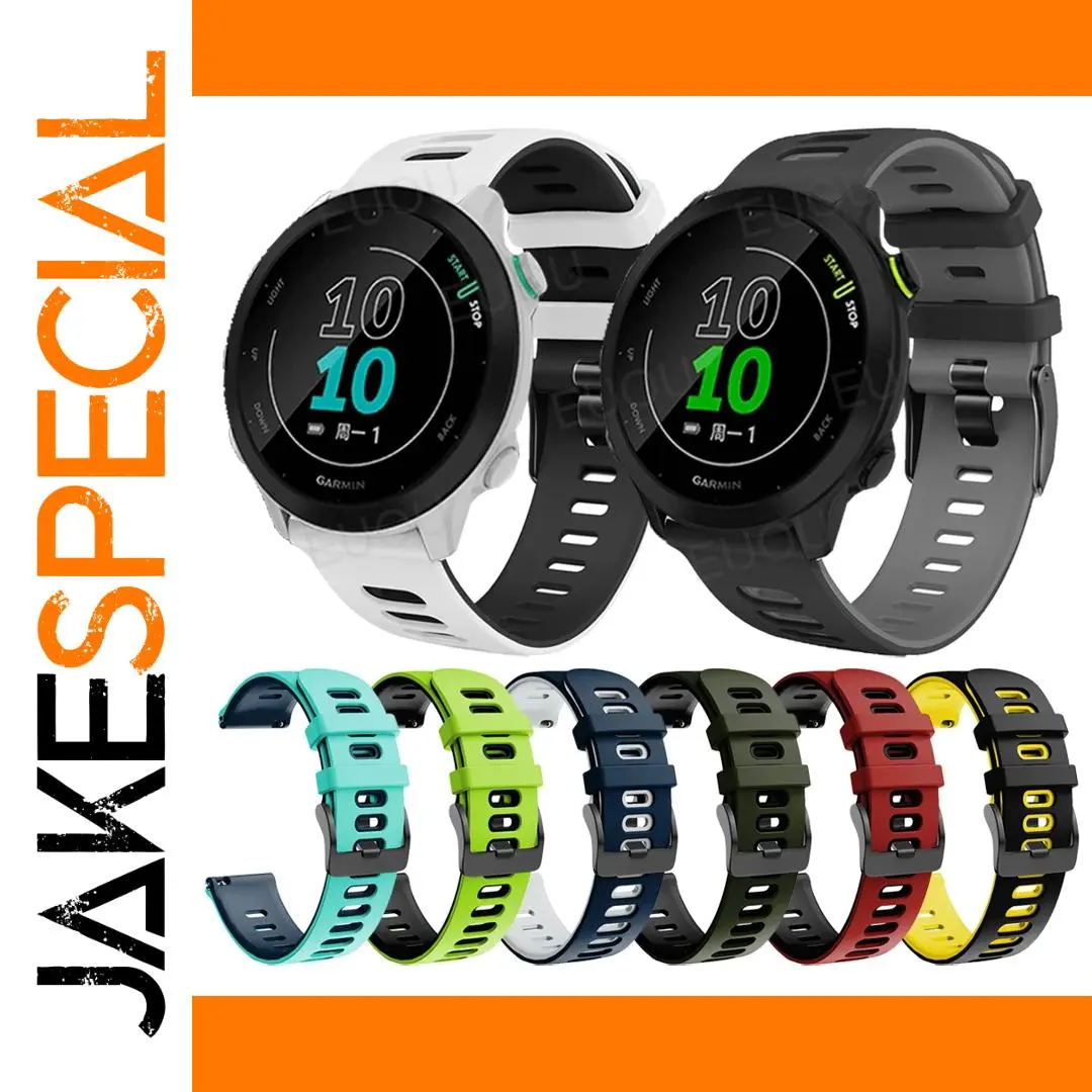 Garmin Forerunner 55 Silicone Sports Watchband 1 Garmin Forerunner 55 Silicone Sports Watchband