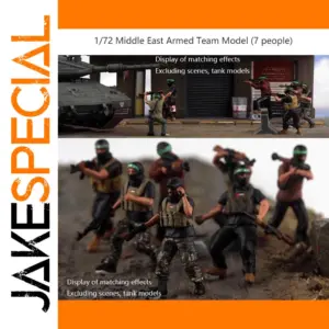 1/72 Middle East Armed Military Model Set