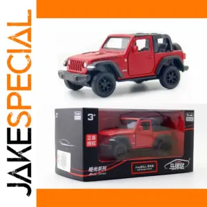 1:36 Jeep Wrangler Off-Road Metal Toy Car