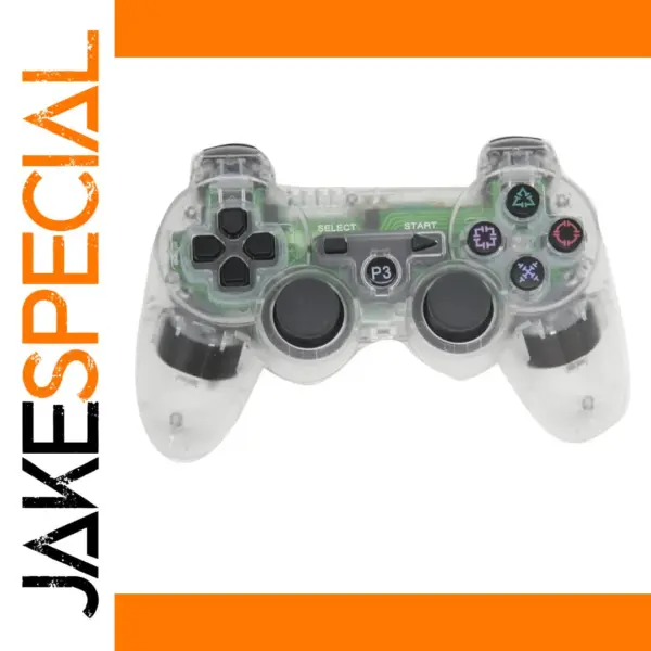 Transparent Wireless Game Controller for PS3