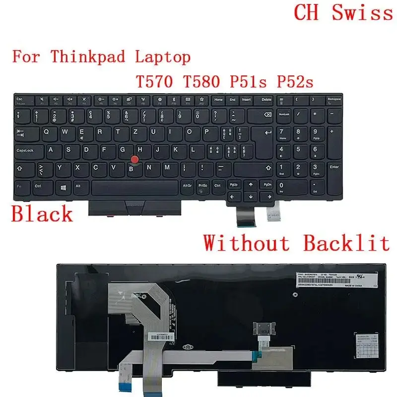 Lenovo ThinkPad T570 P51S P580 Keyboard LAS UK SWS PT 10 Lenovo ThinkPad T570 P51S P580 Keyboard LAS UK SWS PT - Image 10