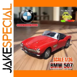1/36 Pullback Licensed Car Model Collector's Edition