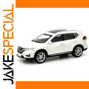 1:64 Scale White Nissan X-Trail Model SUV