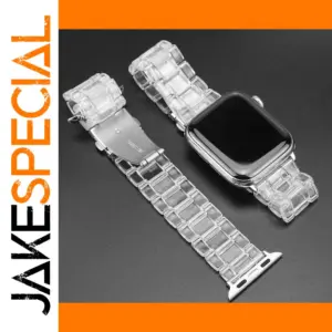 Transparent Resin Strap for Apple Watch 38-49mm