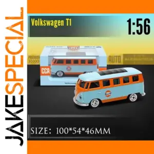 Volkswagen T1 Gulf Oil Diecast Model 1:64