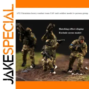 1/72 Ukrainian Combat Team Resin Figurine Set