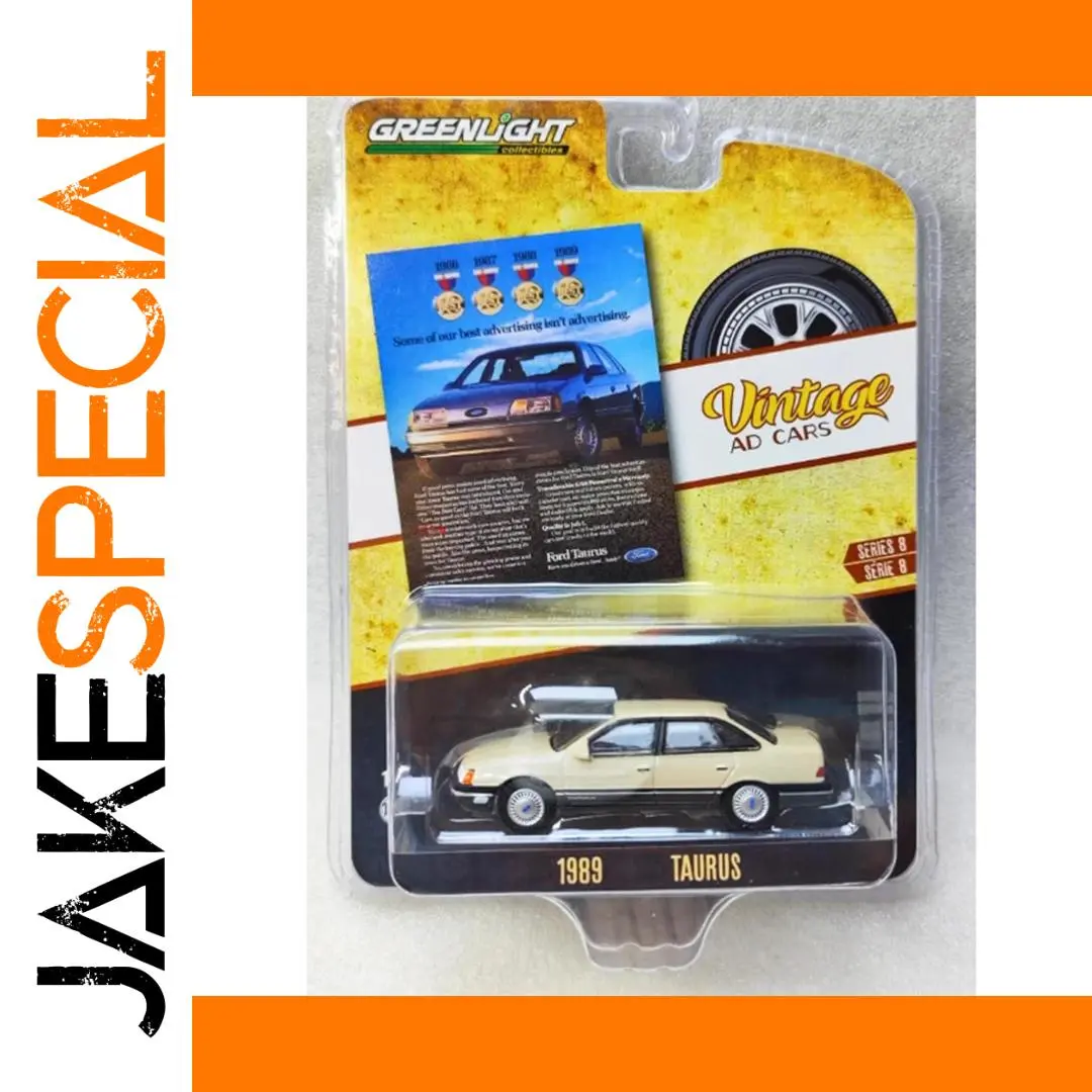 Greenlight 1:64 Taurus 1989 Vintage Diecast Model 1 Greenlight 1:64 Taurus 1989 Vintage Diecast Model
