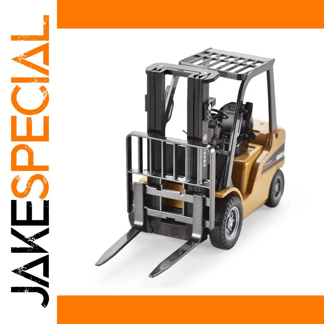 HUINA 1:50 Diecast Forklift Model Replica 1 HUINA 1:50 Diecast Forklift Model Replica