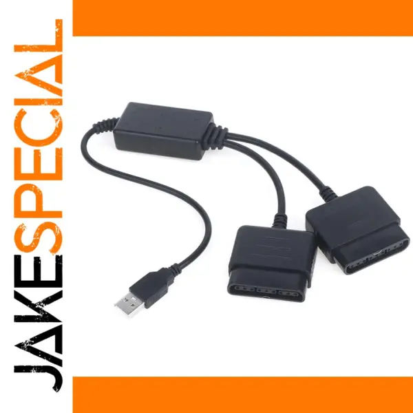 PS2 to PS3 Dual Controller Adapter Cable