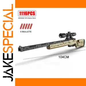 Sniper Rifle Building Block Set 1116 Pieces