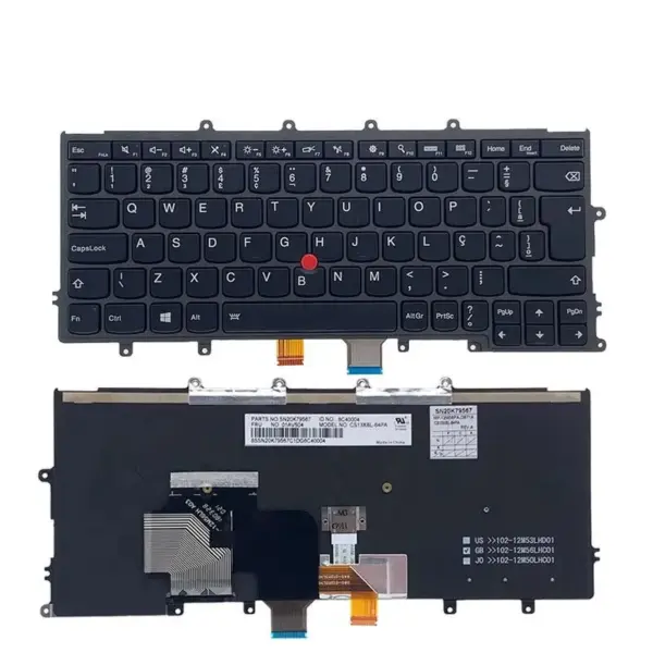 Lenovo ThinkPad Backlit Keyboard for X240 to X270 - Image 3