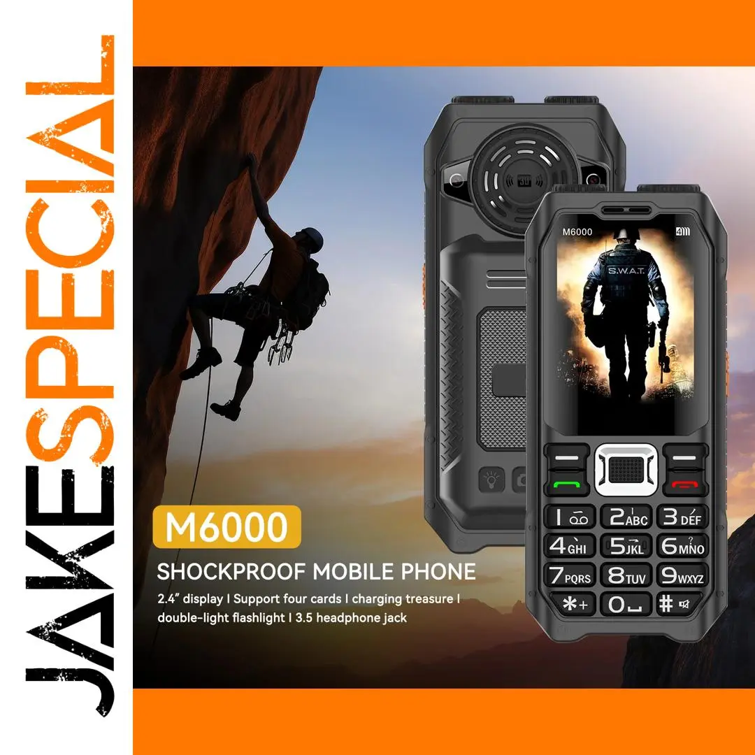 Rugged GSM 2G Mobile Phone for Elderly 1 Rugged GSM 2G Mobile Phone for Elderly
