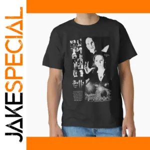 Vintage Horror T-Shirt THE BUFFY THE VAMPIRE SLAYER Large Men