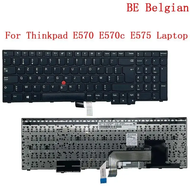 French AZERTY Keyboard for Lenovo Thinkpad E570 8 French AZERTY Keyboard for Lenovo Thinkpad E570 - Image 8