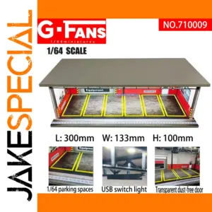 GFans 1/64 Scale Car Garage Display Model